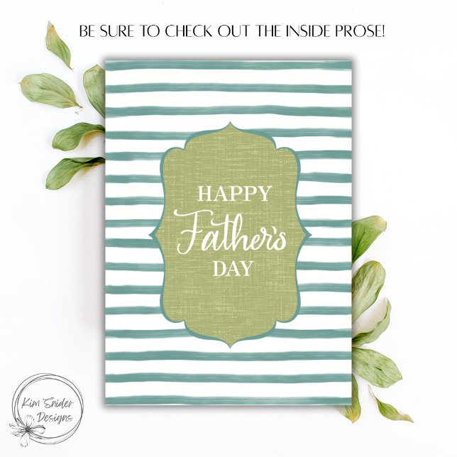 Feliz Día del Padre Tarjeta de letra script con fr (Subido por el creador)