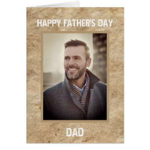 Feliz Día del Padre, tarjeta de Personalizado de f
