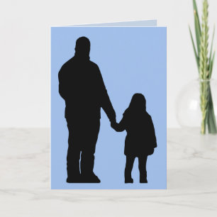 FELIZ DÍA DEL PADRE TE QUIERO DE HIJA TARJETA