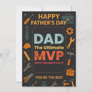 Feliz Día del Padres Papá Ultimate Tarjeta de Invi