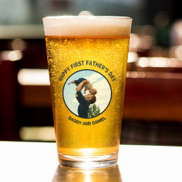 Feliz Día del Primer Padre foto y texto Personaliz