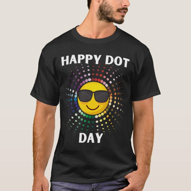 Feliz Día del Punto Haz tu camiseta marca (Anverso)
