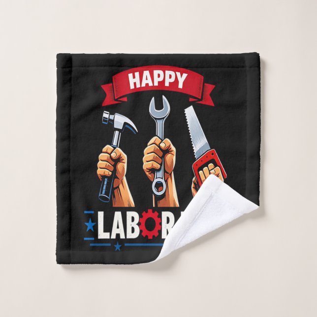 Feliz día del trabajo (Toallita)