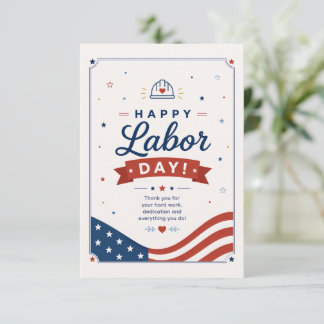 Feliz Día del Trabajo Agradecimiento por el Trabaj