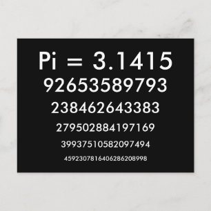 Feliz Día Pi - Postales de matemáticas y números