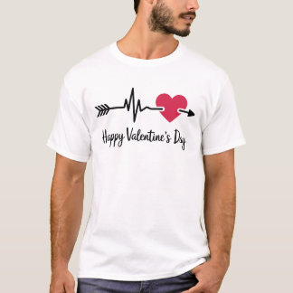 Feliz diseño de camisetas de San Valentín