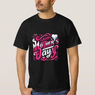 Feliz diseño de camisetas del Día de la Madre