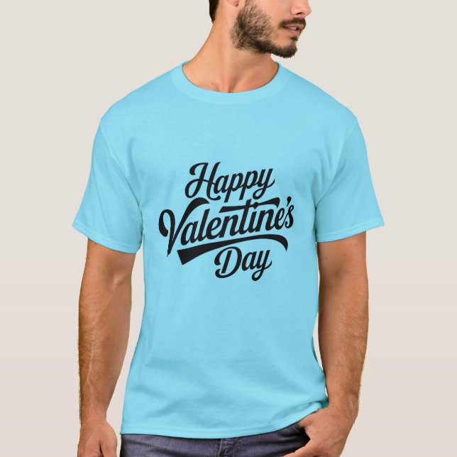 Feliz diseño de camisetas del día de San Valentín (Anverso)