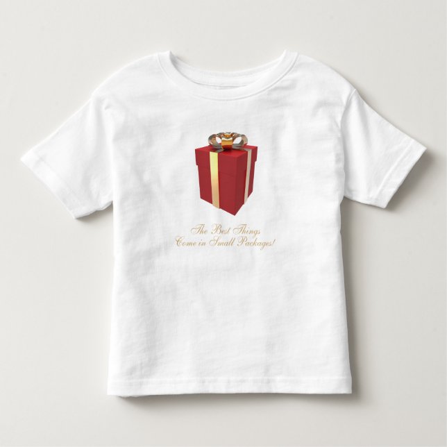 Feliz diseño navideño, camiseta pequeña (Anverso)