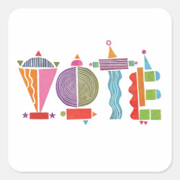 Feliz diversión en GOTV / Pegatina de votos