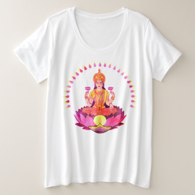 Feliz Diwali - Diosa Deepalavi Lakshmi 1 (Anverso del diseño)