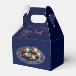 Feliz Diwali Ganesha Rangoli - Caja de Favor Gable