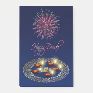 Feliz Diwali Ganesha Rangoli - Notas Post-it®