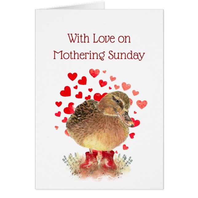 Feliz Domingo Domingo Blank Cute Duck Red Boots (Frente)