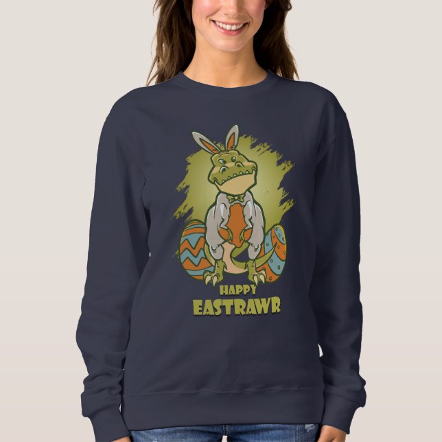 Feliz Eastrawr | Camisas sudaderas (Anverso)