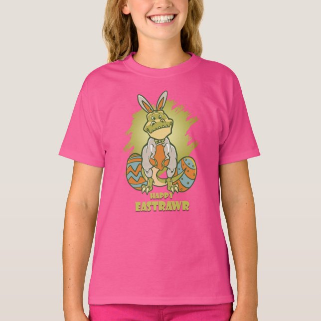 Feliz Eastrawr | Camiseta para niños (Anverso)