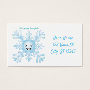 Feliz Emoticon de Snowflake Thunder_Cove
