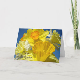 Feliz en la Primavera! Tarjetas Felicidad Gracias