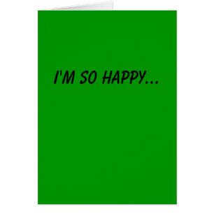 Feliz estamos a través de tarjeta