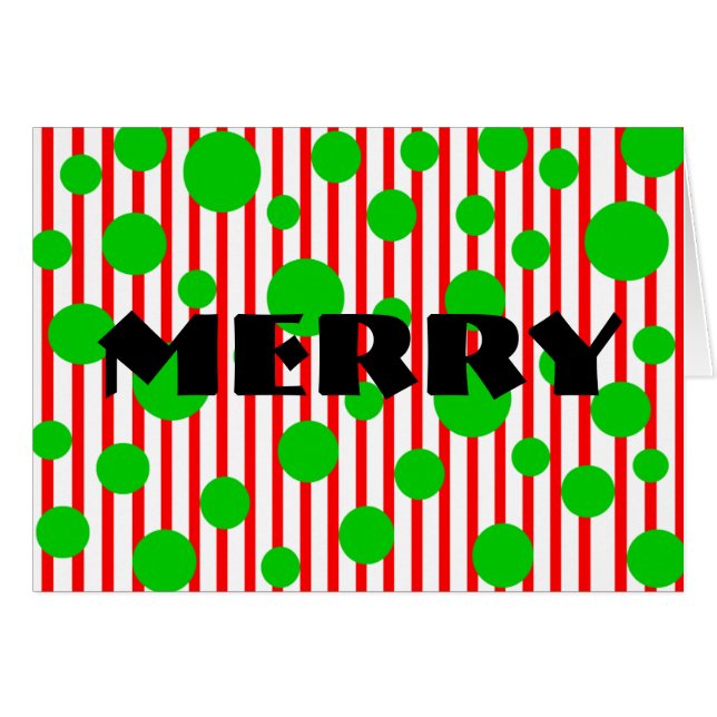 Feliz estribos y puntos de Navidad (Anverso (Horizontal))