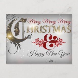 Feliz Feliz Feliz Feliz Navidad y Feliz Año Nuevo