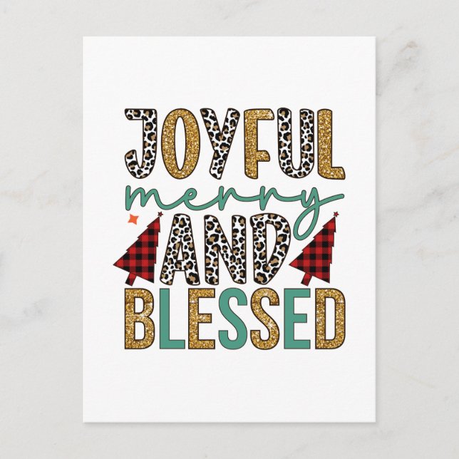 Feliz Feliz Feliz Navidad Y Bendito (Anverso)