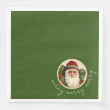 ¡Feliz! ¡Feliz! ¡Feliz! Servilleta