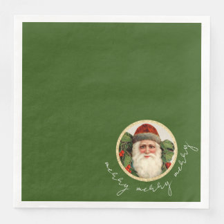 ¡Feliz! ¡Feliz! ¡Feliz! Servilleta