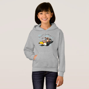 Feliz feriado Chica de niños Pullover Hoodie