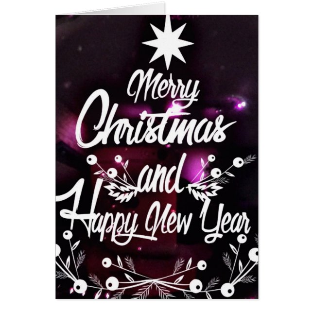 Feliz feriado navideño feliz (Frente)