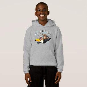 Feliz feriado Niños Chico Pullover Hoodie