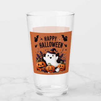 Feliz festival de arte de Halloween con fantasmas