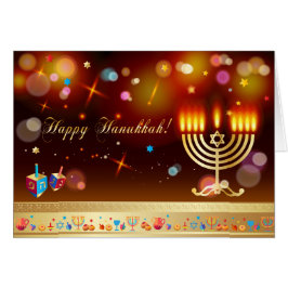 Feliz Festival Hanukkah de las Luces