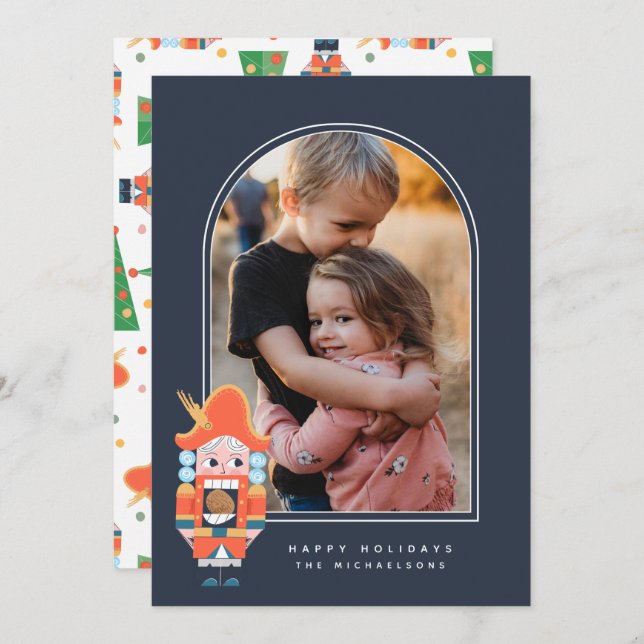 FELIZ FESTIVAL NUTCRACKER Añadir tu foto (Anverso / Reverso)