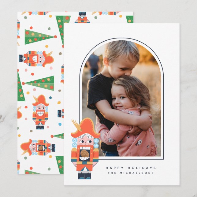 FELIZ FESTIVAL NUTCRACKER Añadir tu foto (Anverso / Reverso)