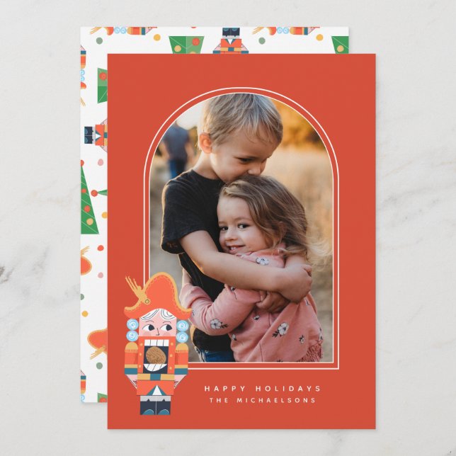 FELIZ FESTIVAL NUTCRACKER Añadir tu foto (Anverso / Reverso)