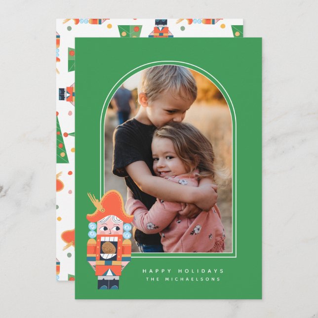 FELIZ FESTIVAL NUTCRACKER Añadir tu foto (Anverso / Reverso)