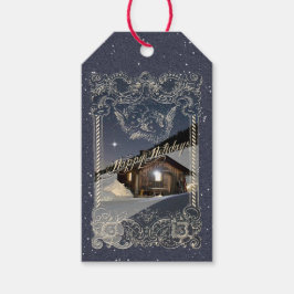 FELIZ FESTIVIDAD - Etiqueta de regalo