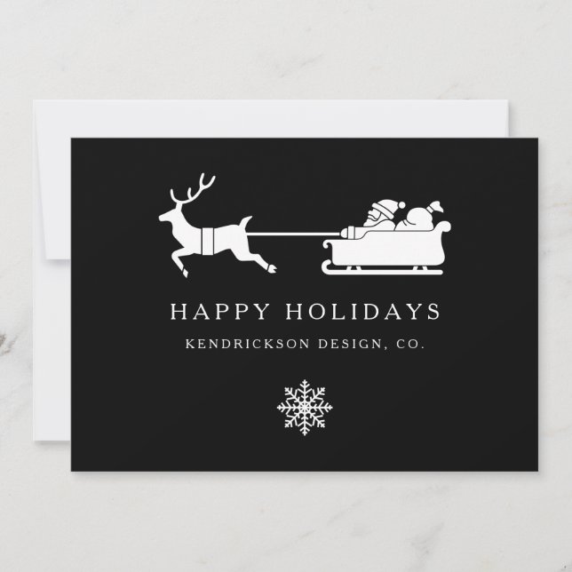 FELIZ FESTIVIDAD SANTA CLAUS (Anverso)