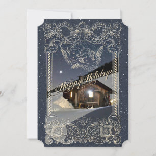 FELIZ FESTIVIDAD - Tarjeta de invitación