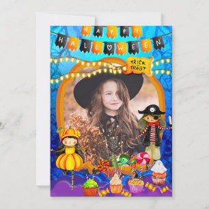 Feliz Fiesta de Disfraces de Halloween para niños