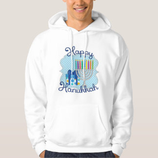 Feliz fiesta de sudadera Hanukkah