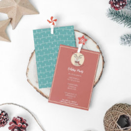 Feliz fiesta navideña de Navidad para renos