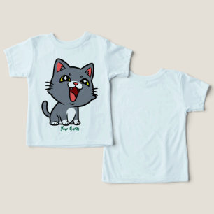 Feliz Gatito Gris