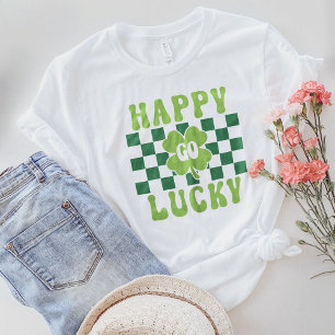 Feliz Go Lucky Shirt, camiseta del Día de San Patr