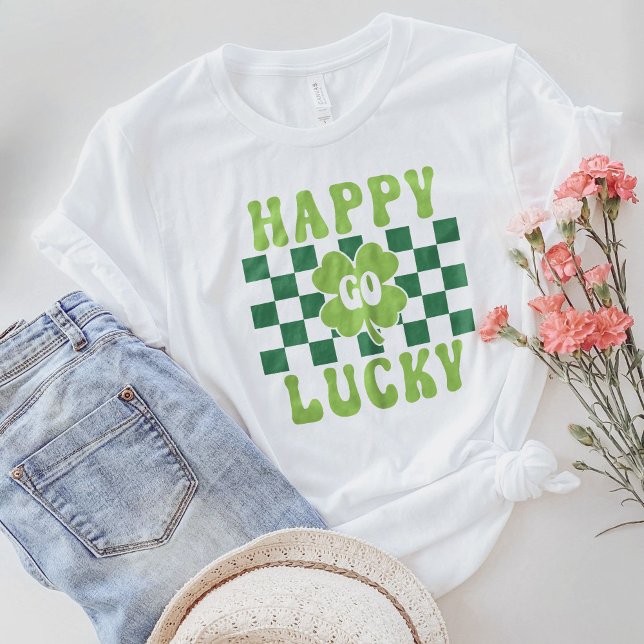 Feliz Go Lucky Shirt, camiseta del Día de San Patr (Subido por el creador)