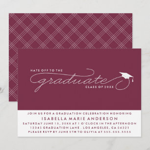 FELIZ GRADUACIÓN AL GRADUADO INVITACIÓN DE GRADU