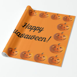 Feliz Guavaween Jack-O-Lanterns Papel envuelto