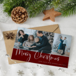 Feliz Guión navideño 2 Collage de fotos Festividad