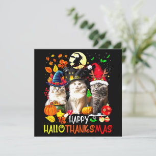 Feliz HalloGraciasMas Cats